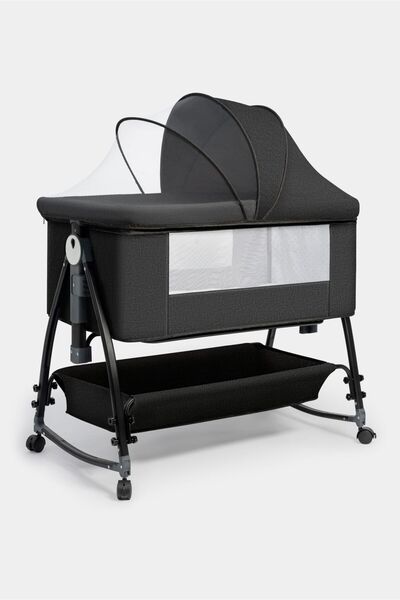 HOURS سرير أطفال قابل للطي، سرير أطفال حديثي الولادة قابل للطي، سرير أطفال مع...