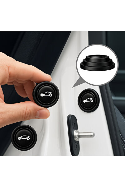 RED KİTCHEN Araba Kapı Darbe Ve Ses Emici Kapı Kaput Bagaj Çarpma Önleyici Pe...