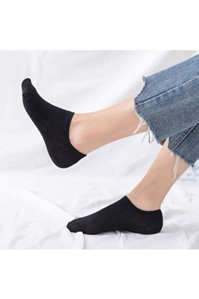 İkonik Socks Унисекс черни къси чорапи, пакет от 5 броя