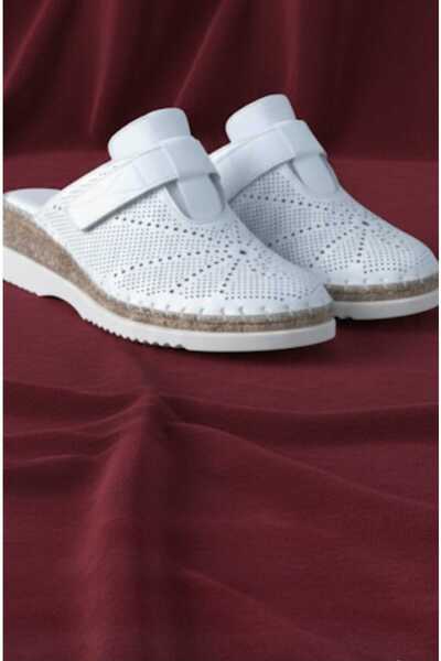 Zenvea Papuci de zi cu zi pentru femei Renda, ortopedici și anatomici, din pi...