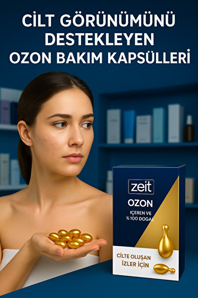 ZEİT OZON Derinlemesine Cilt Yenileme Ozon Kapsülleri | Eski Yara İzleri – Kalıcı Leke Görünümü İçin 96’lı Set