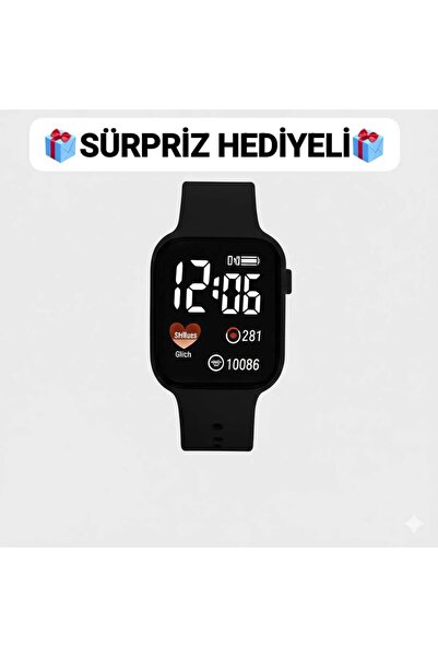 Hayatı Kolaylaştıran Ürünler Bibizde Dijital Spor Saat – Adım Sayar, Nabız Ta...