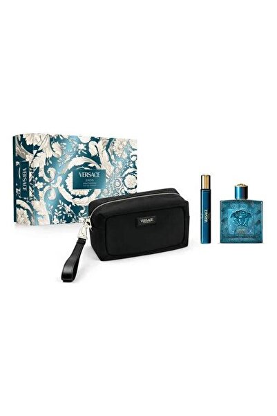 Versace Versace Eros Gift Set: EDT 50ml, Shower Gel 50ml, After Shave Balm 50ml