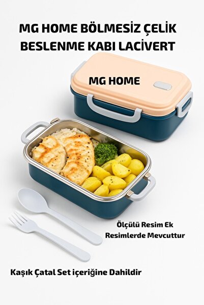 MG HOME 1 bucată, ALBASTRU ÎNCHIS, fără compartimente, recipient pentru alime...