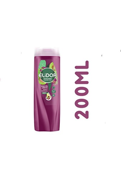 Elidor Avokado & üzüm Çekirdeği Yağlı Güçlendirici ve Parlaklık Kazandırıcı Şampuan 200 ml