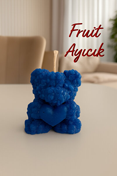 Chemistrycandle Mavi Ayıcık Mum Seti – 6’lı Aromaterapi Keyfi