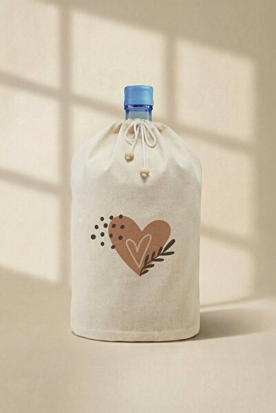 yibucraft غطاء زجاجة مطبوع عليه قلب وزهرة