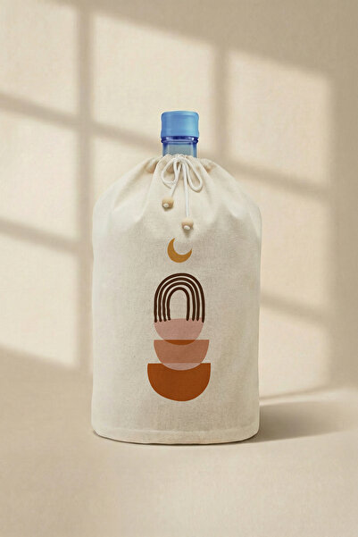 yibucraft غطاء زجاجة مطبوع عليه قمر تجريدي