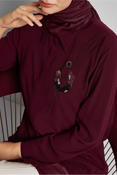 Alvina Brooch Detail Tunic 45553