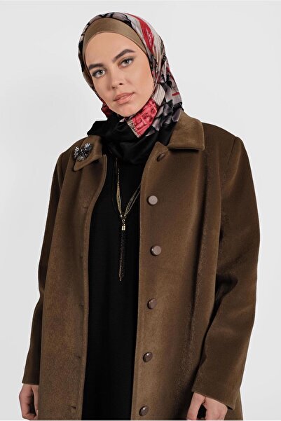 Alvina 90089 Model Velvet Coat