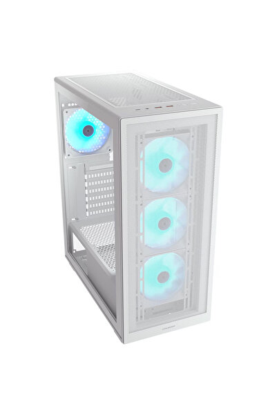 Cougar Υπολογιστής Carcasa, COUGAR, MX220 RGB, Alb