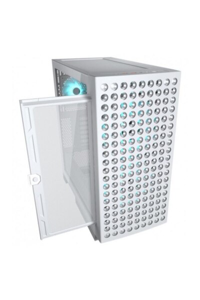 Cougar Počítač Carcasa, Airface RGB, střední věž, bílá