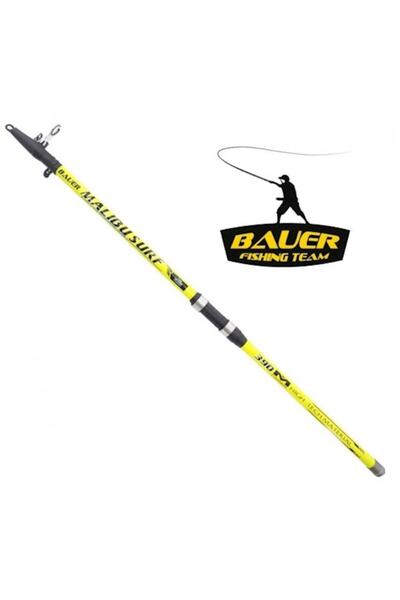 BAUER Malıbu 4.20 Mt. 100-200gr. Teleskopik Surf Olta Kamışı