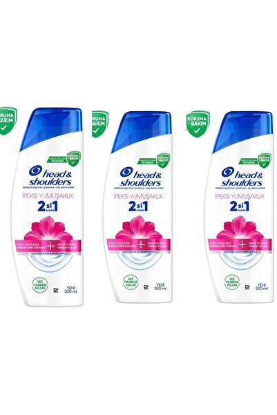 Head & Shoulders 350 ml Ipeksi Yumuşaklık 72 Saat Kepeksiz X 3 Adet