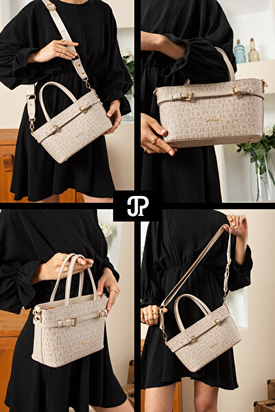 POLOGRAND London Original Just Polo Collection Luxury Soft Leather Adjustable Cross Strap Stylish Hand Arm Shoulder Bag