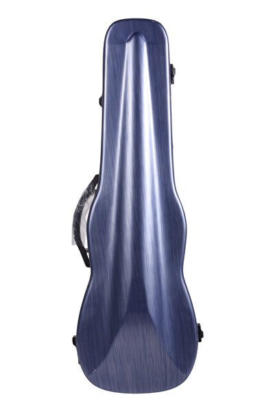 KÖHNER Desenli Fiber Keman Kutusu (4/4 Tam Boy) - Mavi