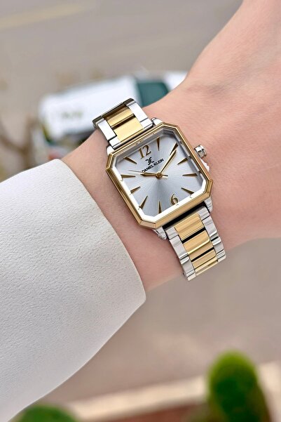 Daniel Klein Gold Gümüş Renk 26 mm Kadın Kol Saati ve Bileklik