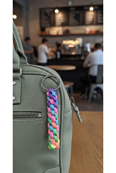 MinAccessory Ebruli İp Anahtarlık&Çanta Charmı