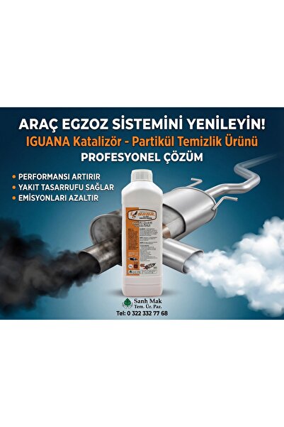 iguana Partikül / Katalizör temizleyici