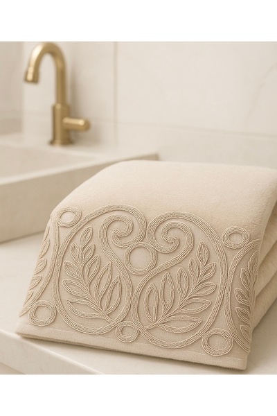 Çeyiz Bahçesi Πετσέτα χεριών Aydos Velvet 50&90