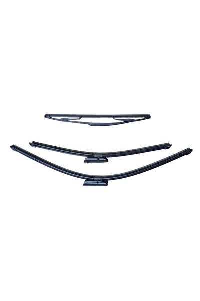 Silbak Fiat Fiorino 2008-2023 Ön Cam Arka Cam Silecek Seti 20071765512