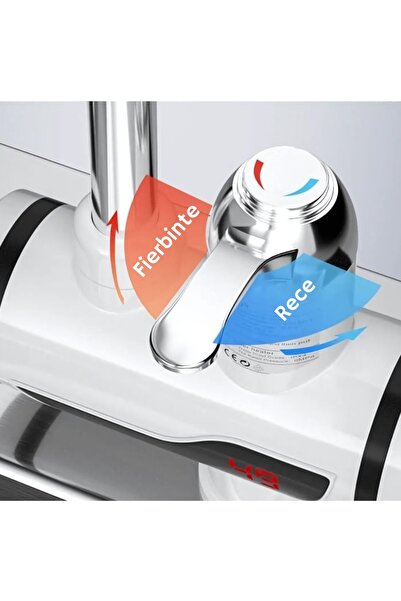 AriDam Robinet Electric AriDam® Montaj pe Chiuveta, Putere 3000W, 2.5 L/min