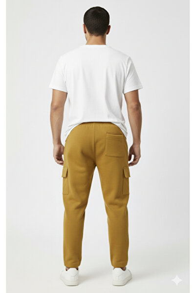 STITCH by MH Men's Velvet Cargo Joggers