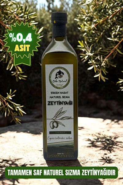 Orka Natural 2025 -2026 Yeni Sezon Erken Hasat Naturel Sızma Zeytinyağı - 100...