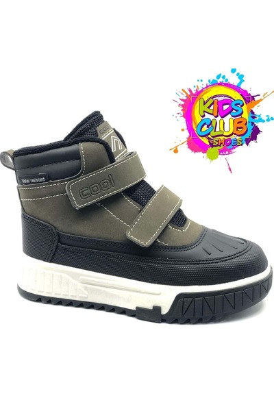 KOCAMANLAR Cool Oscar Orthopedic Non-Slip Sole Unisex Children's Boots Khaki