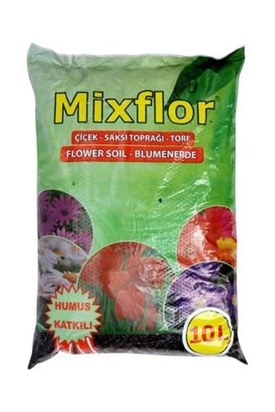 Genel Markalar Mıxflor 10 Litre Çiçek- Saksı Toprağı - Torf , Humus Katkılı