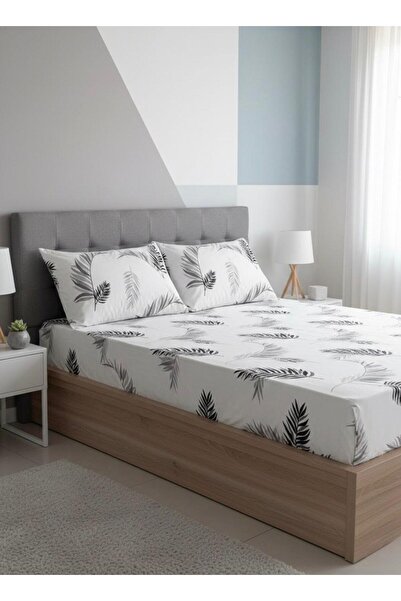 üntaş Double Burner Sheet and Pillowcase - Elastic