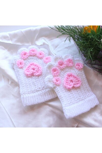 TRENDİN YOLU Pawed Gloves Model Trend Korean Style