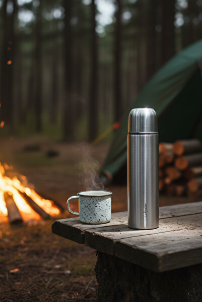 Le Paon 500 ml Thermos Water Bottle Stainless Steel Leakproof Keeps Hot for 1...