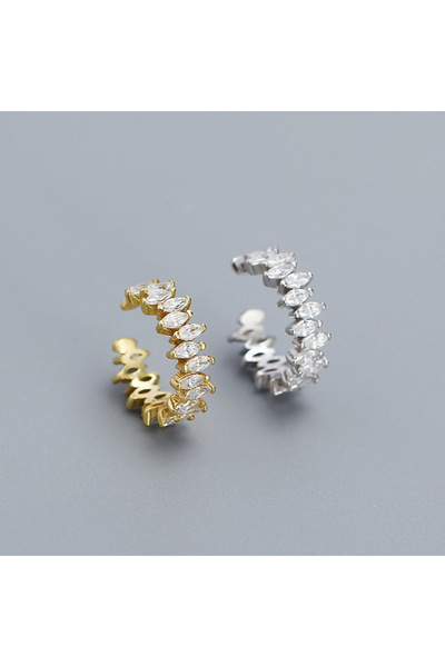 Ayla Ear Cuff Earring Crystal