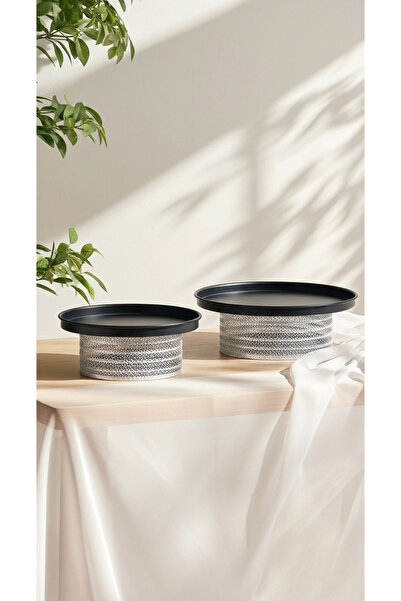 Generic Cake, sweets and fruit stand set 26/30 cm