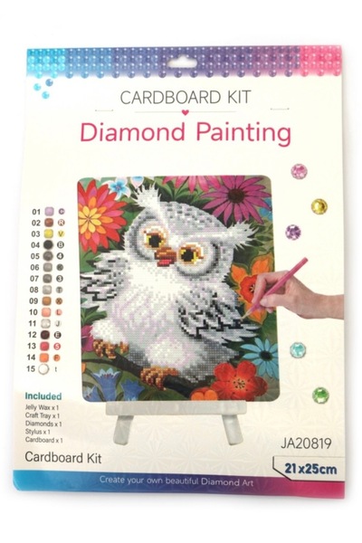 iğne izi Beaded Stone Mosaic Diamond Tapestry Painting Picture Puzzle Diamond Painting 21X25 for Children