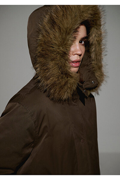 Mavi Water Repellent Green Parka O Oversized / Wide Cut 1110712-71541