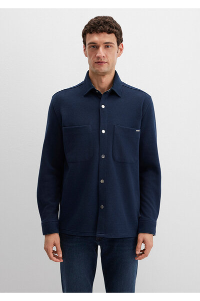 Mavi Black Lacivert Cepli Gömlek Regular Fit / Normal Kesim 0211771-80872
