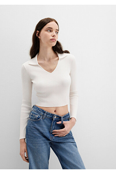 Mavi Ecru Knitwear Polo 1710802-70057