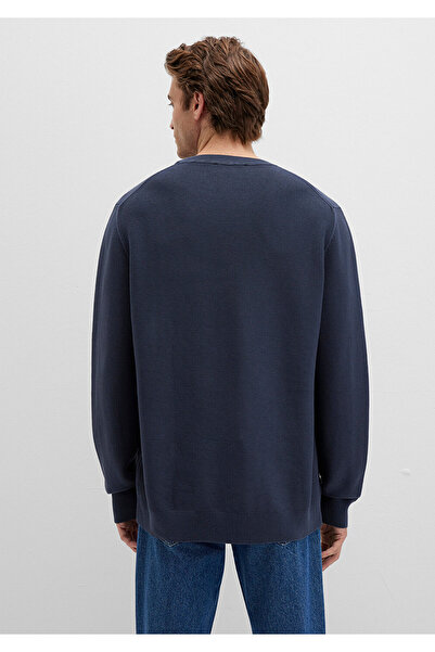 Mavi Crew Neck Navy Blue Sweater Regular Fit / Regular Cut 0710197-70497
