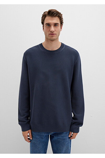 Mavi Crew Neck Navy Blue Sweater Regular Fit / Regular Cut 0710197-70497