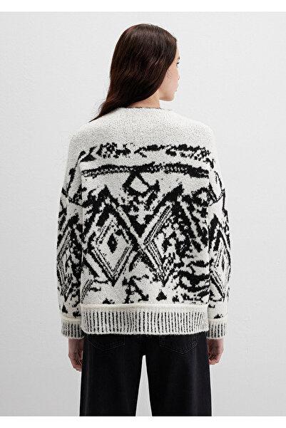 Mavi Pulover negru supradimensionat / Wide croială 1710805-900