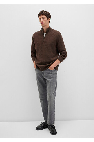 Mavi Wool Blend Brown Sweater Regular Fit / Regular Cut 0710371-70251