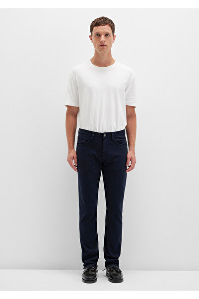 Mavi Marcus Dark Navy Comfort Gabardine Trousers 0035190674