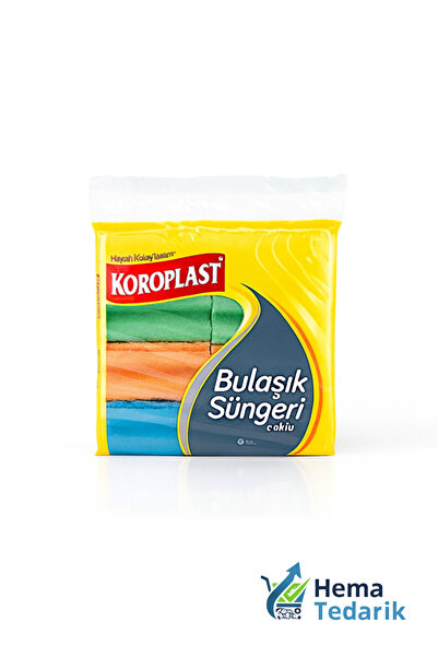 TEDARİK Hema Dishwashing Sponge 8 Pieces 2 Packs