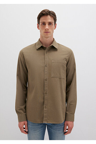 Mavi Brown Shirt Regular Fit / Regular Cut 0211658-71816