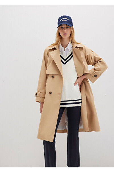 Mavi Kadın Krem M110703-82323 Trençkot