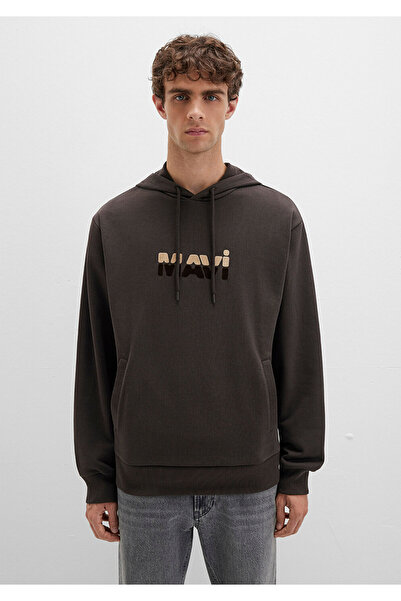 Mavi Φούτερ καφέ με τυπωμένο λογότυπο 0S10395-70219