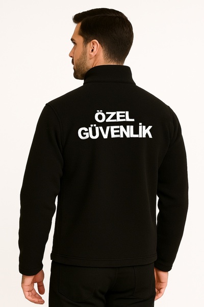ARTHUR Kışlık Erkek Nakış İşlemeli 5 Cepli Göğüsten Logolu Özel Güvenlik Poları