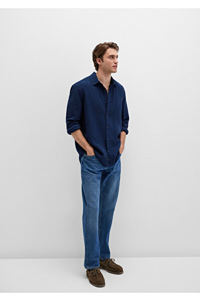 Mavi Синя сорочка Regular Fit / Нормальний крій 0211518-80872